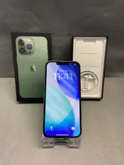 超美品　国内版　SIMフリー　iPhone13 Pro 256GB アルパイングリーン色