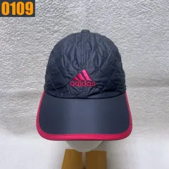 ADIDAS アディダス ピンク ダウン ベースボールキャップ