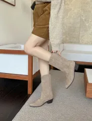 新品 スチール スティレット ウェスタン ブーツ 245 サイズ 出品