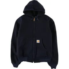 古着 80~90年代 カーハート Carhartt アクティブジャケット ダックフルジップパーカー メンズL相当/eaa608891