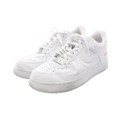ナイキ NIKE スニーカー NIKE × Supreme AIR FORCE 1 LOW CU9225 レザー スニーカー メンズ Used B