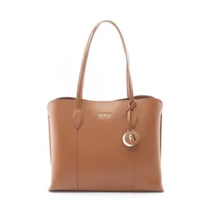 フルラ Furla トートバッグ VITTORIA L TOTE ヴィットリア ブラウン レザー ヴィットリア トート レディース Used A