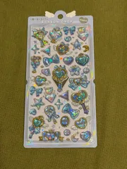 【新品】ボンボンドロップシール　マジカル　ブルー