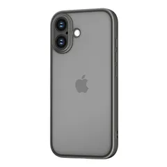 iPhone 17 / ソフトケース 精密設計 一体感 マット メタリック / ブラック