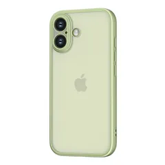 iPhone 17 / ソフトケース 精密設計 一体感 マット メタリック / セージ