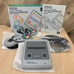 【彦】Nintendo ニンテンドークラシックミニ SFC ミニ 通電確認 箱あり【3740SY】A22