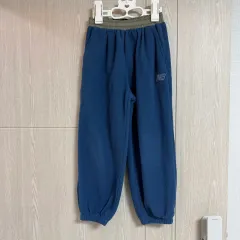 New Balance ニューバランス 起毛 ジョガーパンツ ブルー 120