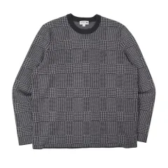 ラコステ ハウンドトゥース チェック ニット