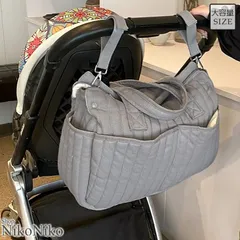 ショップにこにこ ベビーカーストラップ付 多機能 マザーズバッグ【即納】ママバッグ 出産 出産祝い ベビー用品 赤ちゃん用品 育児バッグ パパ兼用 ユニセックス 鞄 カバン かばん 大容量のサムネイル