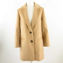 ローリーズファーム LOWRYS FARM テーラードコート チェスター 長袖 ベージュ M *A895