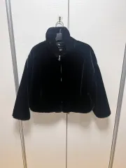 ZARA ザラ ウィメンズ ブラックファー ジャケット