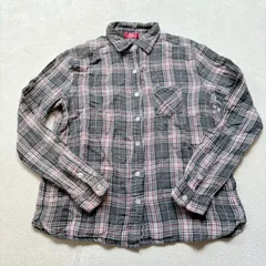 POLO BRITISH COUNTRY SPIRIT POLO チェック柄長袖シャツ ネルシャツ レディースMサイズ