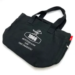 ROOTOTE ルートート トートバッグ スヌーピー ピーナッツ FLYINGACE キャンバス 刺繍 黒 ブラック レディース メンズ HBK5-27