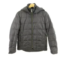 コムサイズム COMME CA ISM ダウンジャケット ブルゾン 長袖 黒 S *T638