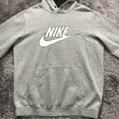 L ユニセックス @ NIKE(ナイキ) ビックロゴ フード付きTシャツ