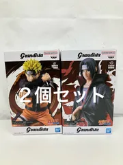 未開封  NARUTO ナルト疾風伝 Grandista うちはイタチ うずまきナルト フィギュア 2種セット LF1777 f101