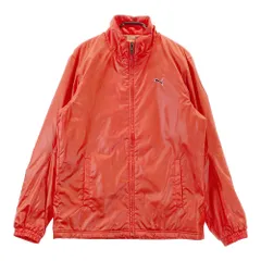 サイズ：M PUMA GOLF プーマゴルフ  中綿ジャケット  オレンジ系 [240101612882] ゴルフウェア メンズ ストスト