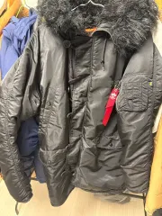 アルファ インダストリー N3B パーカ ブラック Mサイズ 100サイズ