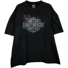 古着 ハーレーダビッドソン Harley-Davidson モーターサイクル バイクTシャツ メンズXXL相当/eaa608041