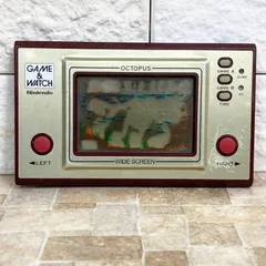 【動作確認済み★1981年】ゲームウォッチ　オクトパス　任天堂　Nintendo 2026年最新】任天堂 ゲームウォッチ オクトパスの人気アイテム - メルカリ