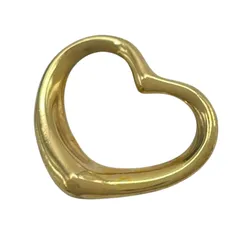ティファニー TIFFANY＆CO オープンハートペンダントトップ ゴールド 18K ジュエリー