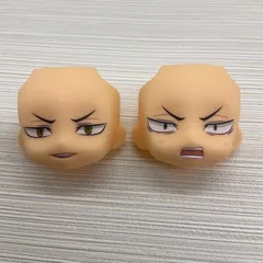 現状未使用品　ねんどろいど 黒尾鉄朗 制服Ver. 顔パーツ　フェイスパーツ　ニヤリ顔　焦り顔　ハイキュー!!　写真にあるもののみバラ売り不可