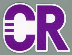 【中古】シール・ステッカー Crazy Raccoon(ロゴ：パープル) CRロゴステッカー 「MEMBER CAN BADGES ＆ STICKERS SET 1」