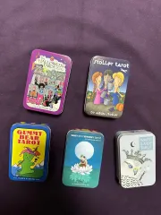 ティンケース タロットカード 5種 セット (ストーラー / ハロウィーン / 白 セージ 外)