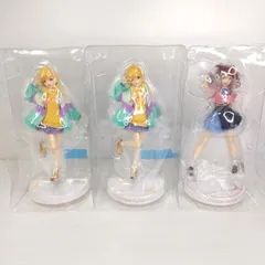 【中古未開封品】一番くじ 学園アイドルマスター Part2 フィギュア3体まとめ〇YR-54509〇