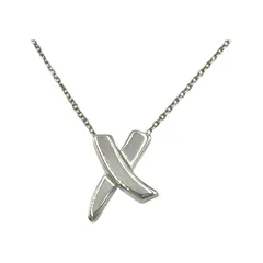 ティファニー TIFFANY&Co. ネックレス パロマピカソ グラフィティ キス クロス シルバー925 レディース