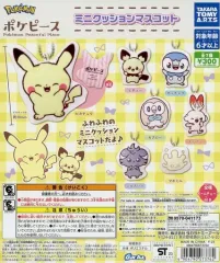 【中古】紙製品 ガチャ台紙 「ポケピース ミニクッションマスコット」