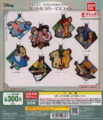 【中古】紙製品 ガチャ台紙 「ディズニー クラシックキャラクター カプセルラバーマスコット」