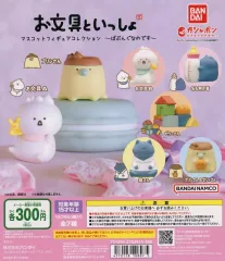 【中古】紙製品 ガチャ台紙 「お文具といっしょ マスコットフィギュアコレクション ～ばぶんぐなのです～」