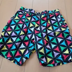 ジョイリッチ JOYRICH コラボ ギザ GIZA　ショートパンツ　ハーフパンツS 総柄 レディースのサムネイル