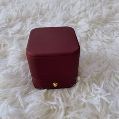 ジュエリーボックス　指輪ケース　リング　ケース　プレゼント　赤