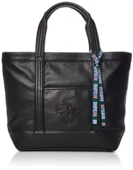 【人気商品】ベージュ×ホワイト [ビバリーヒルズポロクラブ]PUトートバッグ