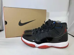 NIKE ナイキ Air Jordan 11 Retro 'Bred' エアジョーダン 11 レトロ 'ブレッド' スニーカー 27.5cm 黒 ブラック 378037-061 メンズ 箱有り
