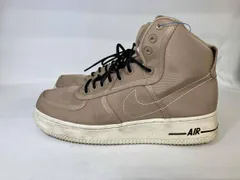 NIKE ナイキ エア フォース 1 HIGH '07 LV8 MOVING COMPANY スニーカー 27cm ベージュ DV0790-200 メンズ ベルト欠品 ハイカット 汚れ有り
