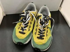 NIKE/スニーカー/VAPORWAFFLE SACAI/CV1363-700 ナイキ　サイズ28 グリーン×イエロー