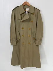 MF　Burberrys　バーバリーズ トレンチコート 90S イングランド製 内側ノバチェック ベージュ
