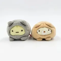 すみっコぐらし　てのりぬいぐるみ　ぽかぽかねこびより　たぴおか　ねこ　サンエックス　San-X