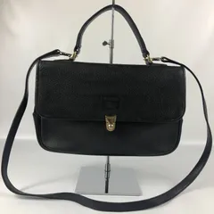 美品 バーバリー 2way ショルダーバッグ ノバチェック レザー ブラック