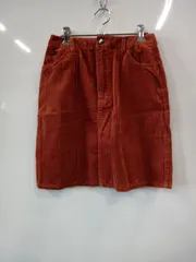 a791●LOWRYS FARM●ローリーズファーム●コーデュロイ●タイトスカート●sizeM●オレンジ●