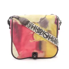 シャネル CHANEL ショルダーバッグ ココマーク A90809 マルチ スウェード レザー ココマーク エンブロイダリー メッセンジャーバッグ レディース Used A