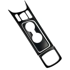 Flatland ヤリスクロス 専用 アクセサリー 内装 カスタム パーツ カップホルダーパネル センターコンソール ガーニッシュセット (ピアノブラック)