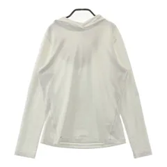 サイズ：M ADIDAS GOLF アディダスゴルフ  フード 長袖Tシャツ  ホワイト系 [240101608446] ゴルフウェア レディース ストスト