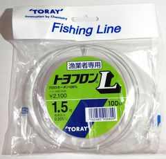 TORAY トヨフロンL 10号 100m フロロカーボン100% - メルカリ