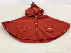 【70～80㎝】futafutaニットポンチョ