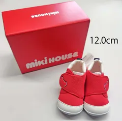 【正規品】ミキハウス　★ファースト シューズ★　10-9372-978　赤　12.0cm　新品(難あり)