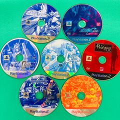 【ジャンク品 Discのみ 7点 ガンダムセット】PS2 まとめ売り ガンダムSEED 機動戦士ガンダム SDガンダム など BANDAI バンダイ プレイステーション2